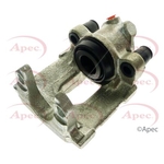 Apec Red Brake Caliper Rear Right (RCA1231)