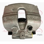 Apec Red Brake Caliper Front Right (RCA1343)