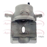 Apec Red Brake Caliper (RCA1398) Fits: Toyota Front Right