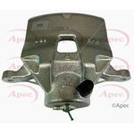 Apec Red Brake Caliper Front Right (RCA1474)