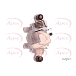 Apec Red Brake Caliper Rear Right (RCA199)