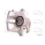 Apec Red Brake Caliper Front Right (RCA322)