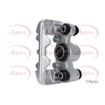 Apec Red Brake Caliper (RCA348) Fits: Toyota Rear Right