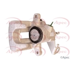 Apec Red Brake Caliper (RCA361) Fits: Peugeot Rear Right