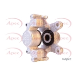 Apec Red Brake Caliper (RCA486) Fits: Mercedes Rear Right