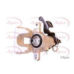 Apec Red Brake Caliper (RCA618) Fits: Peugeot Rear Right