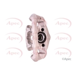 Apec Red Brake Caliper Front Right (RCA666)