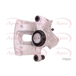 Apec Red Brake Caliper Rear Right (RCA682)