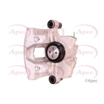 Apec Red Brake Caliper Rear Right (RCA691)