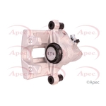Apec Red Brake Caliper Rear Right (RCA697)