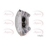 Apec Red Brake Caliper (RCA845) Fits: Audi Front Right