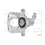 Apec Red Brake Caliper Rear Right (RCA896)
