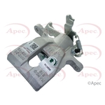 Apec Red Brake Caliper Rear Right (RCA899)