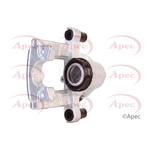 Apec Red Brake Caliper Rear Right (RCA908)