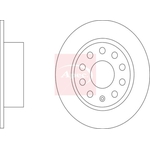 Apec Red Brake Disc (DSK4191) Fits: MG Rear