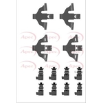 Apec Red Brake Fitting Kit (KIT1379)