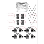 Apec Red Brake Fitting Kit (KIT1382)