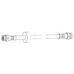 Apec Brake Hose (HOS4514)