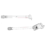 Apec Brake Hose (HOS4531) Fits: Kia