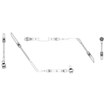 Apec Brake Hose (HOS4533) Fits: Land Rover