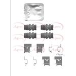Apec Brake Pad Fitting Kit (KIT1517)