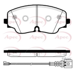 Apec Red Brake Pads (PAD2465) Fit Volkswagen
