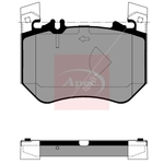 Apec Brake Pad Set (PAD2455) Fits: Mercedes Front