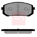 Apec Brake Pad Set (PAD2589)