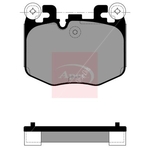 Apec Brake Pad Set (PAD2667) Fits: BMW Front