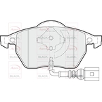 Apec Black Brake Pads Front (PAD1110B)