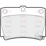 Apec Black Brake Pads Rear (PAD1172B)