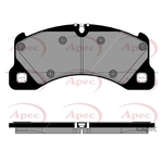 Apec Red Brake Pads Front (PAD2605)