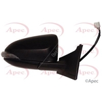 Apec Complete Door Mirror - Right (AMR2020) Electric - Fits Toyota - Driver Side