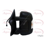 Apec Complete Door Mirror - Left (AMR2031) Electric - Fits Citroen - Passenger Side