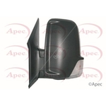 Apec Complete Door Mirror - Left (AMR2033) Fits Mercedes - Passenger Side