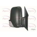 Apec Complete Door Mirror - Right (AMR2034) Fits Mercedes - Driver Side