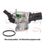 Apec Coolant Thermostat with Gasket (ATH1836) Fits: Mercedes