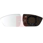 Apec Door Mirror Glass - Convex (AMG3061) Fits: VAG Left