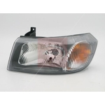 Apec Headlight - H4 Lamp Type (ALH2201) Fits: Ford Left