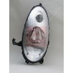 Apec Headlight - H4 Lamp Type - Chrome Housing (ALH2009) Fits: Nissan Left