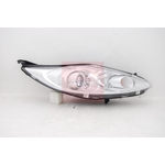 Apec Headlight - H7/H1 Lamp Type - Chrome Housing (ALH2197) Fits: Ford Left