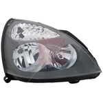 Apec Headlight - H7/H1 Lamp Type - Grey Housing (ALH2499) Fits: Renault Left