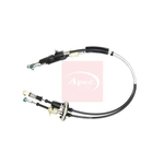 Apec Gear Control Cable (CAB7166) Fits: Iveco