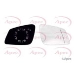 Apec Mirror Glass - Right (AMG2010) Fits BMW - Driver Side
