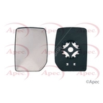 Apec Mirror Glass - Left (AMG2019) Fits Ford - Passenger Side