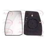 Apec Mirror Glass - Left (AMG2029) Fits Ford - Passenger Side