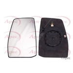 Apec Mirror Glass - Left (AMG2031) Fits Ford - Passenger Side