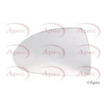 Apec Mirror Glass - Left (AMG2033) Fits Opel - Passenger Side