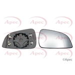 Apec Mirror Glass - Right (AMG2038) Fits Opel - Driver Side