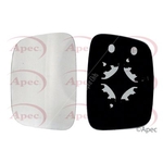 Apec Mirror Glass - Left (AMG2043) Fits Volkswagen - Passenger Side